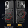 Xiaomi 11T CD Texture Sliding Camshield Magnetic Holder Phone Case - Red