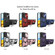 Xiaomi Poco M5 5G CD Texture Sliding Camshield Magnetic Holder Phone Case - Red