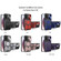 Xiaomi Redmi Note 9 4G / Poco M3 CD Texture Sliding Camshield Magnetic Holder Phone Case - Red