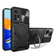 Xiaomi Redmi Note 11 Global CD Texture Sliding Camshield Magnetic Holder Phone Case - Black