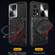Xiaomi Redmi Note 11 Global CD Texture Sliding Camshield Magnetic Holder Phone Case - Black