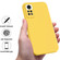 Xiaomi Redmi Note 12 Pro 4G Pure Color Liquid Silicone Shockproof Phone Case - Yellow