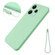 Xiaomi Redmi 12 4G Pure Color Liquid Silicone Shockproof Phone Case - Green