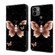Xiaomi Redmi A1+ / A2 / A2+ Crystal 3D Shockproof Protective Leather Phone Case - Pink Diamond Butterfly