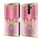 Xiaomi Redmi Note 8 Pro Crystal 3D Shockproof Protective Leather Phone Case - Pink Bottom Butterfly