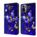 Xiaomi Redmi Note 10 4G Crystal 3D Shockproof Protective Leather Phone Case - Diamond Butterfly