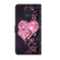 Xiaomi Redmi Note 9 Crystal 3D Shockproof Protective Leather Phone Case - Lace Love
