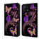 Xiaomi 13 Crystal 3D Shockproof Protective Leather Phone Case - Purple Flower Butterfly