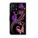 Xiaomi 13 Crystal 3D Shockproof Protective Leather Phone Case - Purple Flower Butterfly