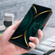 Xiaomi Redmi Note 12 4G Crystal 3D Shockproof Protective Leather Phone Case - Gold Outline