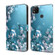 Xiaomi Redmi 9C Crystal 3D Shockproof Protective Leather Phone Case - Plum Flower