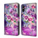 Xiaomi Redmi 9A Crystal 3D Shockproof Protective Leather Phone Case - Butterfly