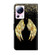Xiaomi 13 Lite Crystal 3D Shockproof Protective Leather Phone Case - Golden Wings