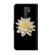 Xiaomi Redmi 9 Crystal 3D Shockproof Protective Leather Phone Case - White Flower