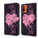 Xiaomi Redmi 9T Crystal 3D Shockproof Protective Leather Phone Case - Lace Love
