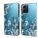 Xiaomi Redmi Note 12 4G Crystal 3D Shockproof Protective Leather Phone Case - Plum Flower