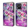 Xiaomi Redmi 10C Crystal 3D Shockproof Protective Leather Phone Case - Butterfly