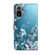 Xiaomi Redmi Note 10 4G Crystal 3D Shockproof Protective Leather Phone Case - Plum Flower
