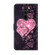 Xiaomi Redmi Note 8 Pro Crystal 3D Shockproof Protective Leather Phone Case - Lace Love
