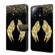 Xiaomi 13 Pro Crystal 3D Shockproof Protective Leather Phone Case - Golden Wings