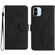 Xiaomi Redmi A1 / A2 Stitching Embossed Leather Phone Case - Black