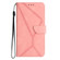 Xiaomi Redmi 12 4G Global Stitching Embossed Leather Phone Case - Pink