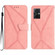 Xiaomi POCO M5 / M4 5G Stitching Embossed Leather Phone Case - Pink
