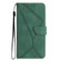 Xiaomi Redmi A1+ / A2+ Stitching Embossed Leather Phone Case - Green