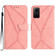 Xiaomi Redmi Note 12S Stitching Embossed Leather Phone Case - Pink