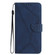 Xiaomi Redmi Note 12S Stitching Embossed Leather Phone Case - Blue