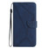 Xiaomi POCO F5 5G Stitching Embossed Leather Phone Case - Blue