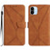 Xiaomi Redmi A1 / A2 Stitching Embossed Leather Phone Case - Brown