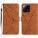 Xiaomi 13 Pro Stitching Embossed Leather Phone Case - Brown