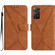 Redmi Note 11 4G Global Stitching Embossed Leather Phone Case - Brown