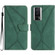 Xiaomi POCO F5 Pro 5G Stitching Embossed Leather Phone Case - Green