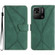 Xiaomi Redmi 10A Stitching Embossed Leather Phone Case - Green