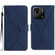 Xiaomi Redmi 10A Stitching Embossed Leather Phone Case - Blue