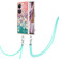 OPPO Reno10 Pro 5G Global Electroplating IMD TPU Phone Case with Lanyard - Colorful Scales
