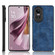 OPPO Reno10/Reno10 Pro 5G Global Cow Pattern Sewing Back Cover Phone Case - Blue