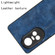 OPPO Reno10/Reno10 Pro 5G Global Cow Pattern Sewing Back Cover Phone Case - Blue