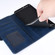 Dual-side Magnetic Buckle Horizontal Flip Leather Case OPPO Reno 10x Zoom, with Holder & Card Slots & Wallet & Photo Frame - Dark Blue