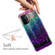 OPPO A54 5G / A74 5G / A93 5G Gradient Lace Transparent TPU Phone Case - Green Blue Purple