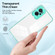 Realme 9i / OPPO A36 / A76 / A96 4G 3 in 1 Clear TPU Color PC Frame Phone Case - Light Green