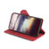 OPPO A1 5G Skin Feel Magnetic Buckle Leather Phone Case - Red