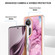 OPPO Reno10 Pro 5G Global Electroplating Marble Dual-side IMD Phone Case - Pink 013