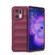 OPPO Find X5 Pro Magic Shield TPU + Flannel Phone Case - Wine Red