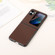 OPPO Find N2 Flip Carbon Fiber Texture Shockproof Phone Case - Brown