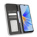 OPPO A17 Magnetic Buckle Retro Texture Leather Phone Case - Black