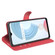 OPPO Realme C21Y Litchi Texture Horizontal Flip Protective Case with Holder & Card Slots & Wallet - Red