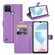 OPPO Realme C21Y Litchi Texture Horizontal Flip Protective Case with Holder & Card Slots & Wallet - Purple OPPO Realme C21Y Litchi Texture Horizontal Flip Protective Case with Holder & Card Slots & Wallet - Purple